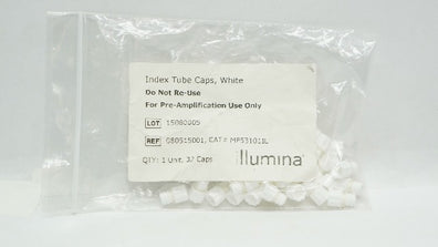 Illumina 080515001 Index Tube Caps, White - Pack of 32